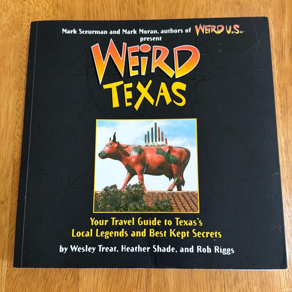 🛑Weird Texas U.S Book Travel Guide TX Local Legends Vacation Trip Austin